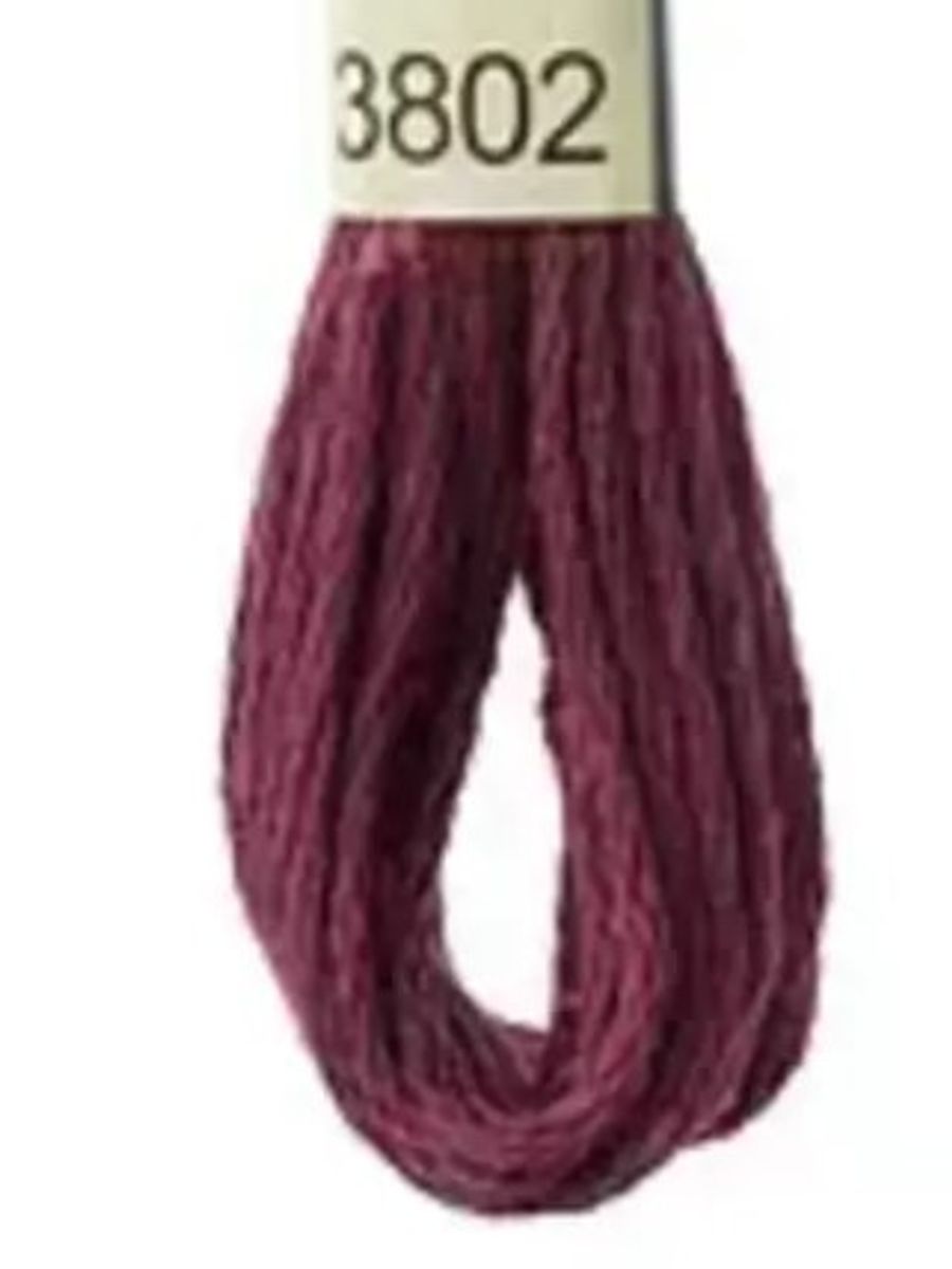 DMC Mouline No. 117 ensfarget brodergarn bomull