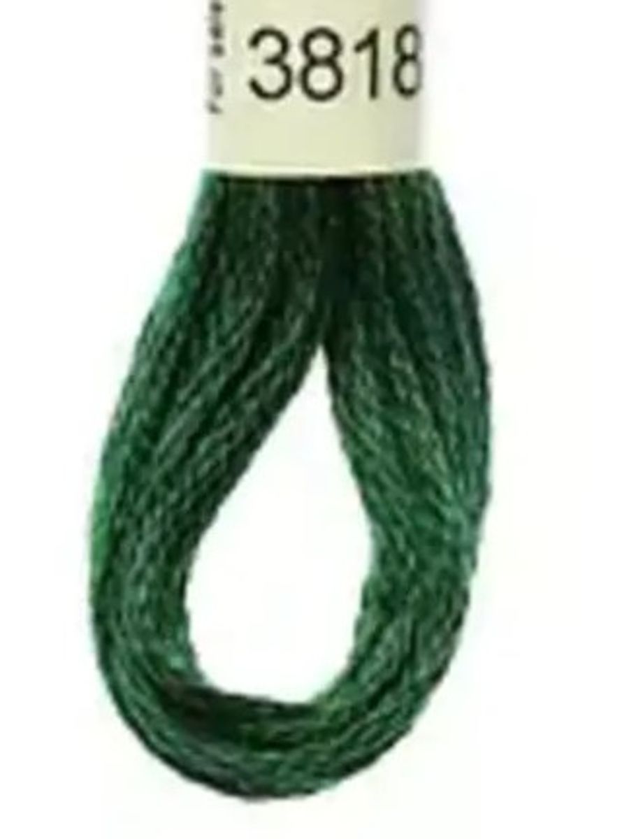 DMC Mouline No. 117 ensfarget brodergarn bomull