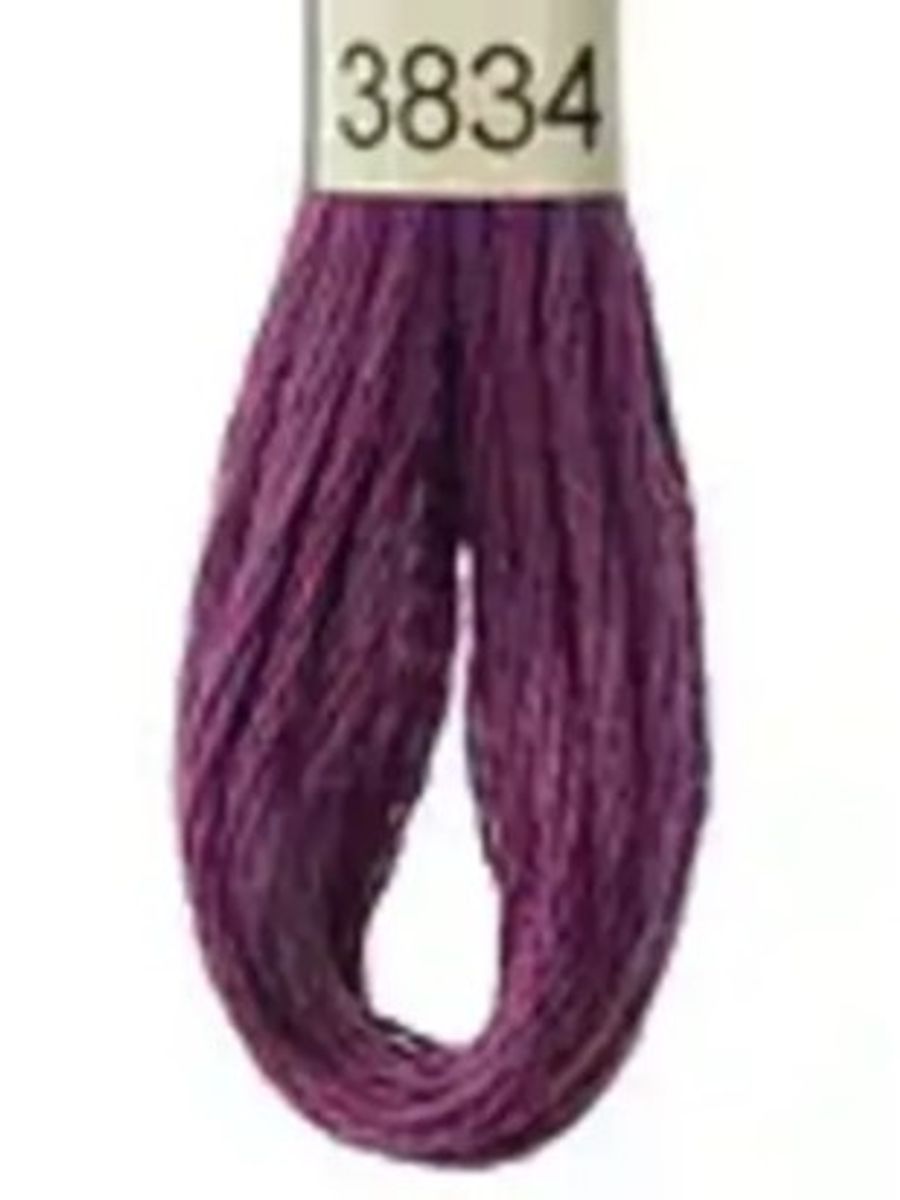 DMC Mouline No. 117 ensfarget brodergarn bomull