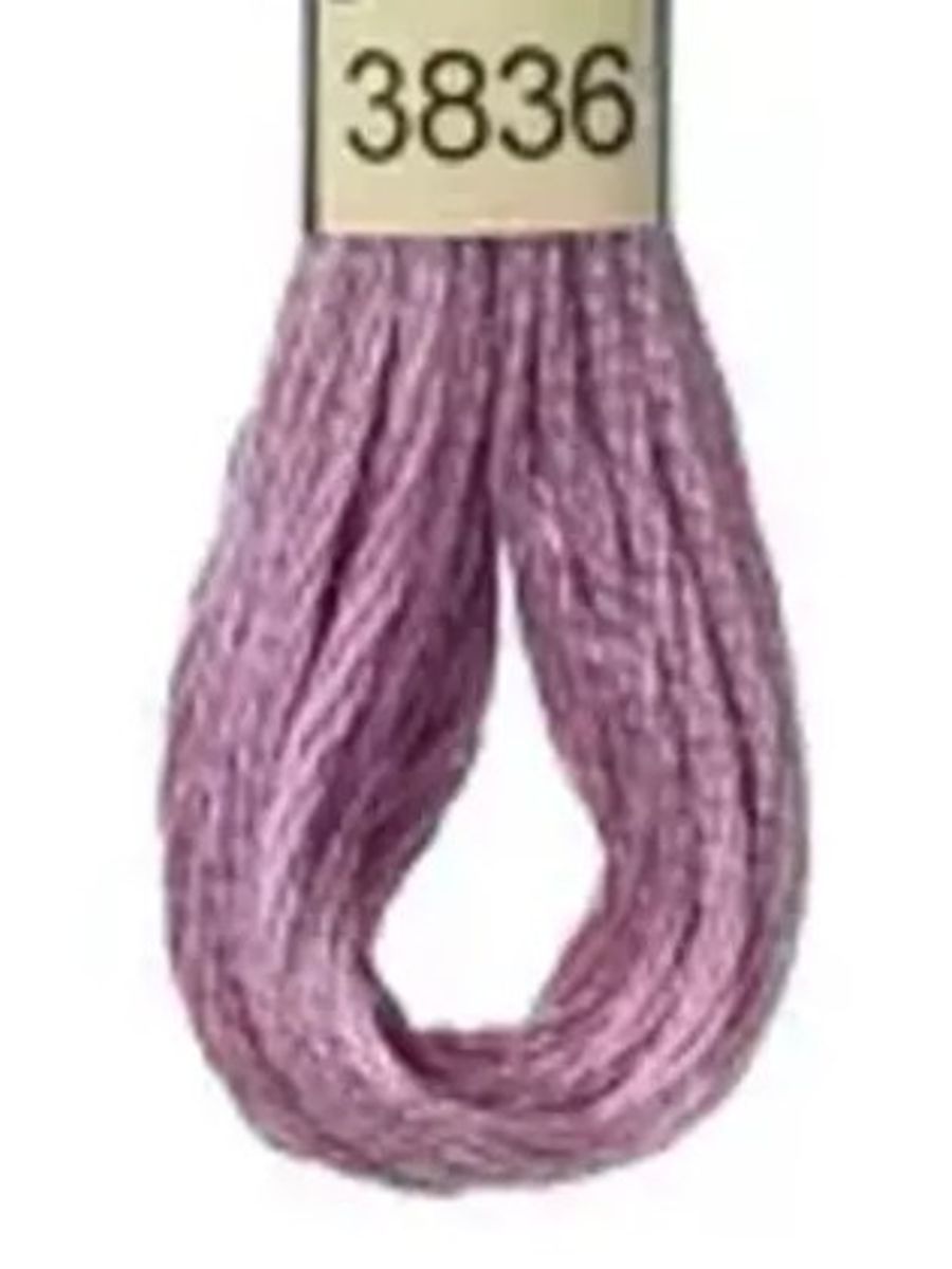 DMC Mouline No. 117 ensfarget brodergarn bomull