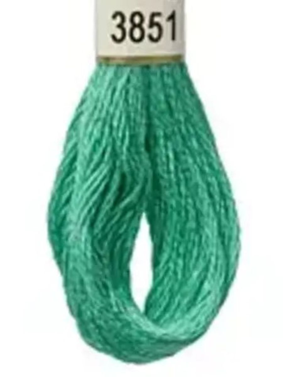 DMC Mouline No. 117 ensfarget brodergarn bomull
