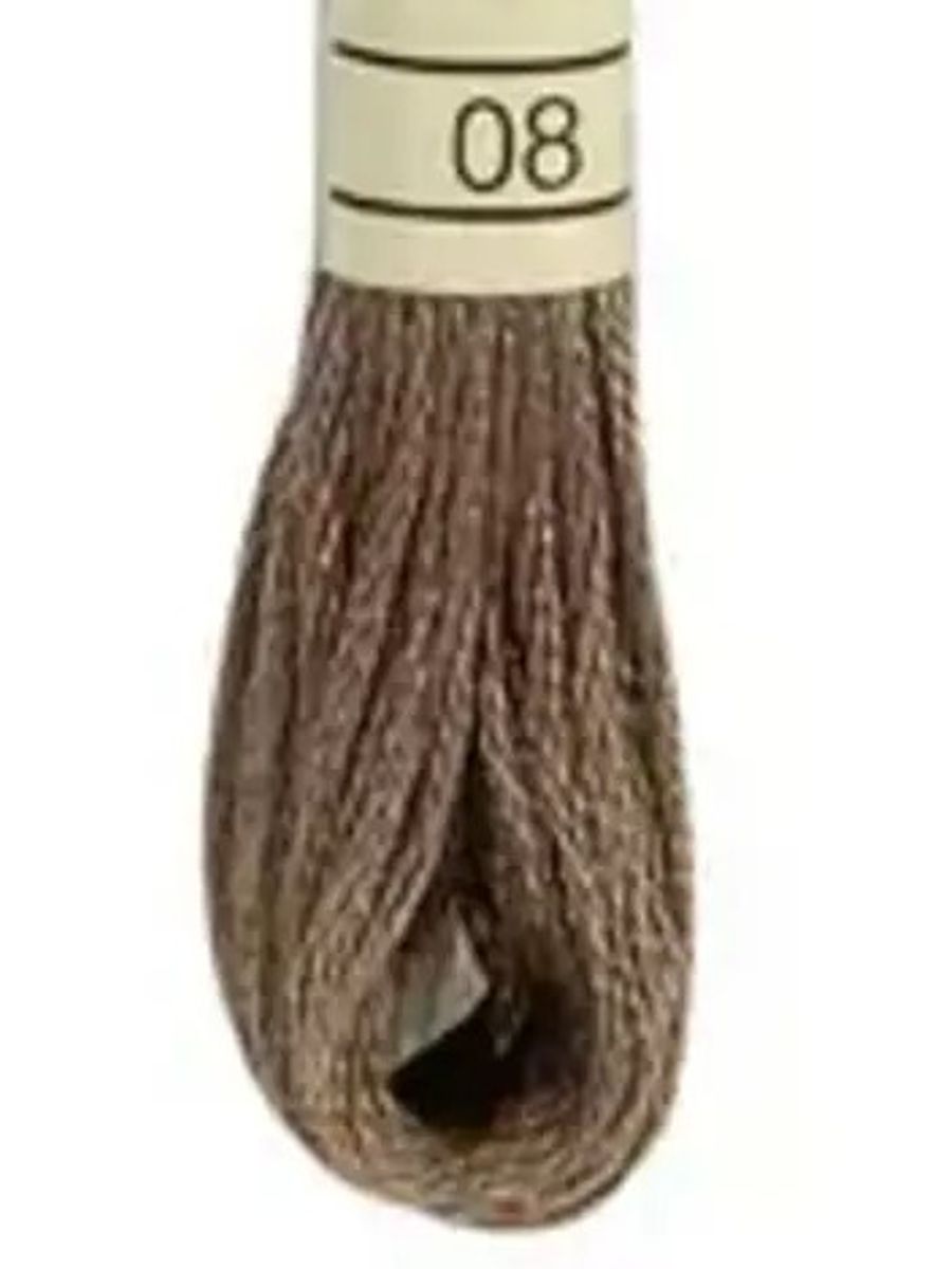 DMC Mouline No. 117 ensfarget brodergarn bomull