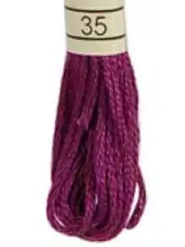 DMC Mouline No. 117 ensfarget brodergarn bomull