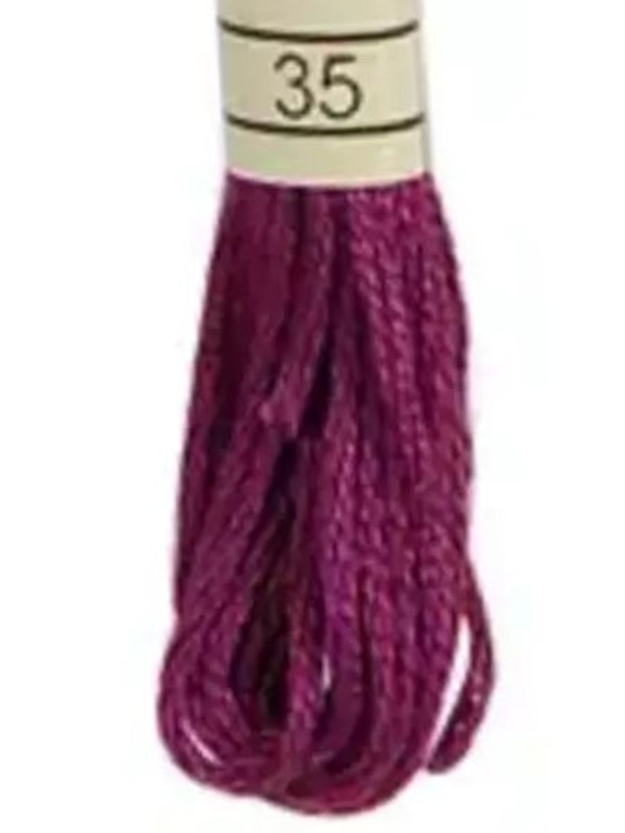 DMC Mouline No. 117 ensfarget brodergarn bomull