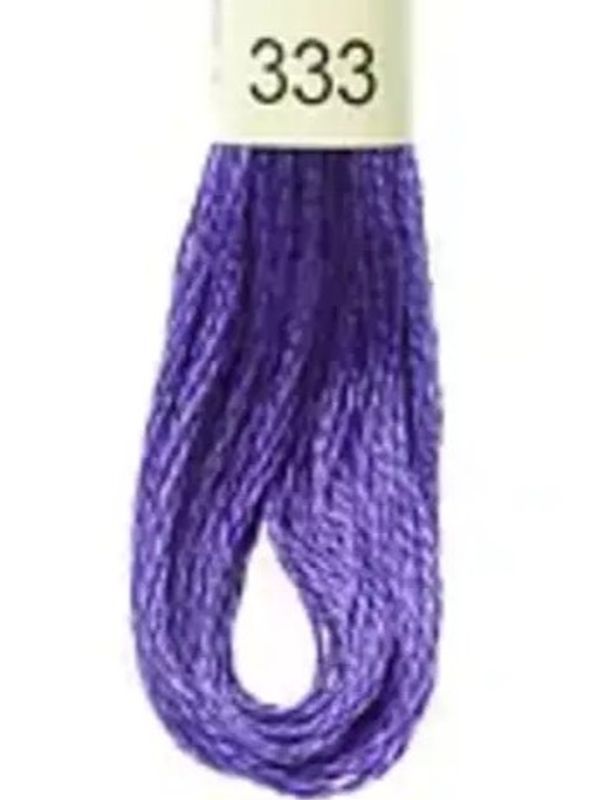 DMC Mouline No. 117 ensfarget brodergarn bomull