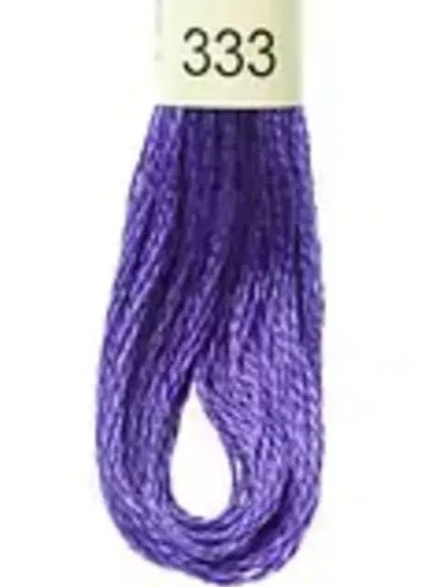 DMC Mouline No. 117 ensfarget brodergarn bomull