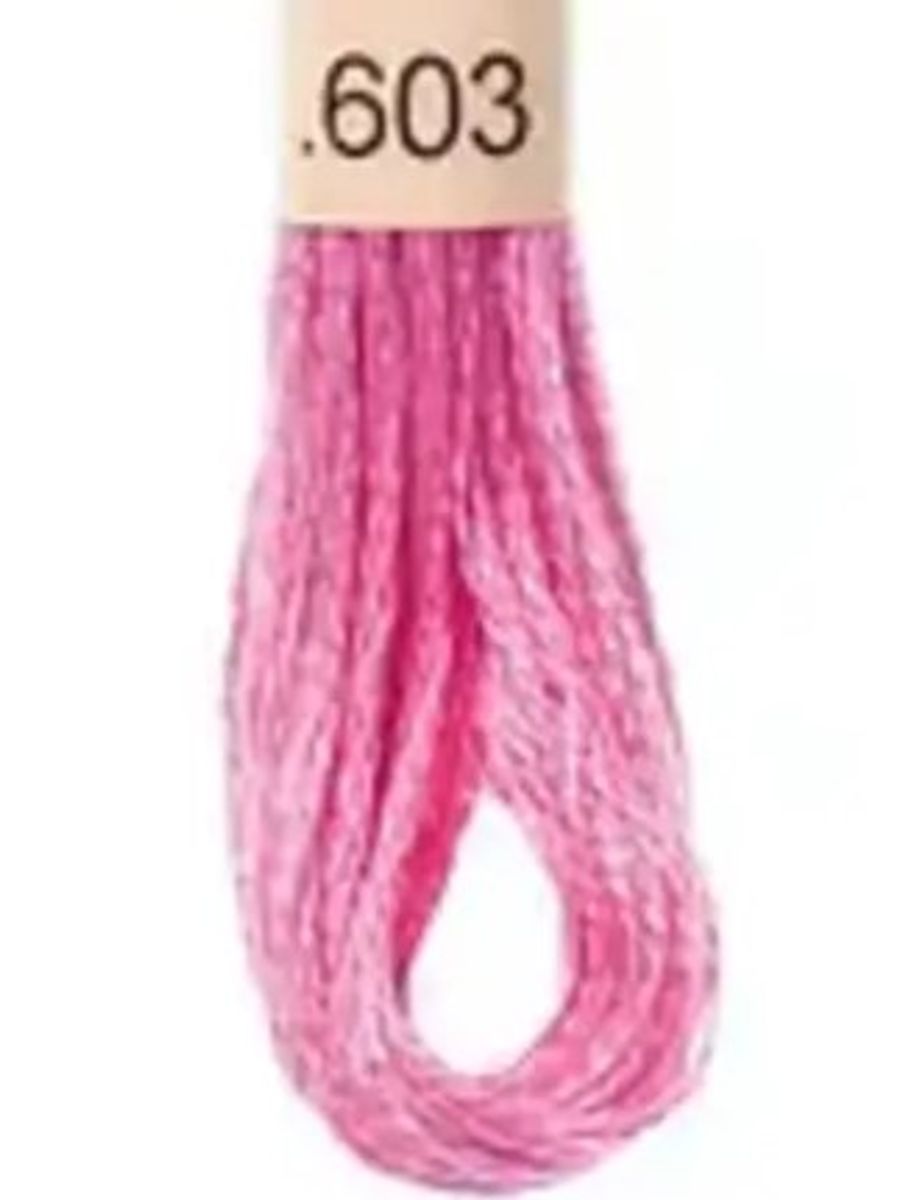 DMC Mouline No. 117 ensfarget brodergarn bomull