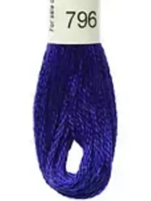 DMC Mouline No. 117 ensfarget brodergarn bomull