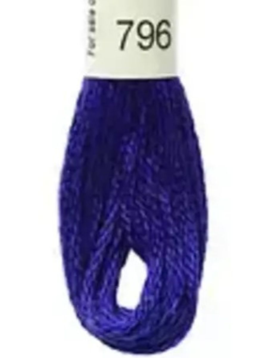 DMC Mouline No. 117 ensfarget brodergarn bomull