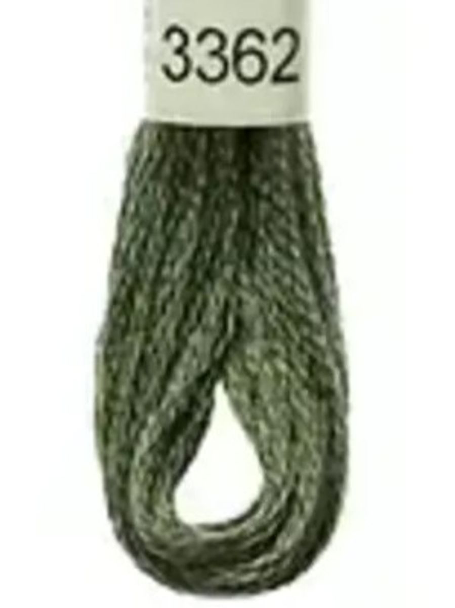 DMC Mouline No. 117 ensfarget brodergarn bomull