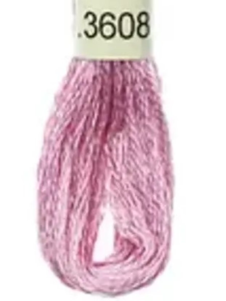 DMC Mouline No. 117 ensfarget brodergarn bomull