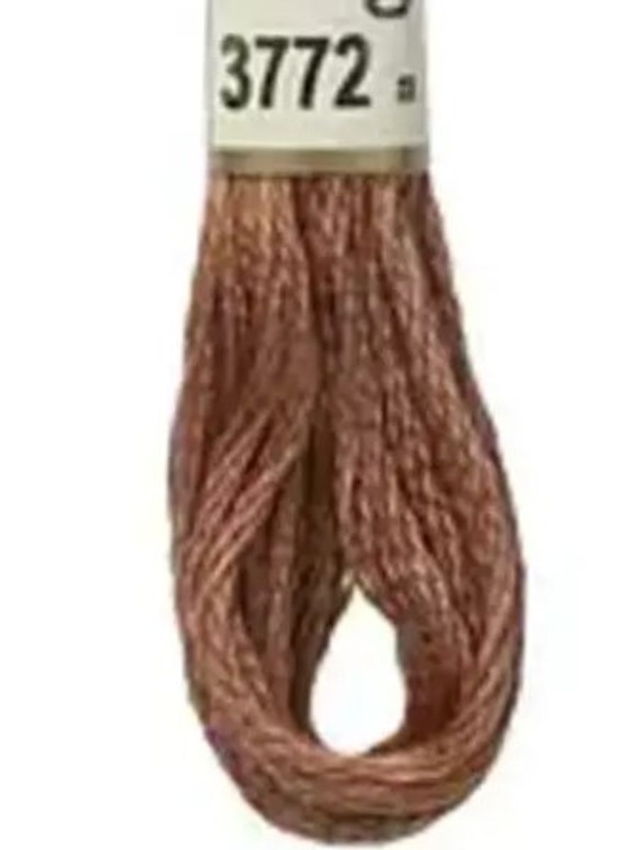 DMC Mouline No. 117 ensfarget brodergarn bomull