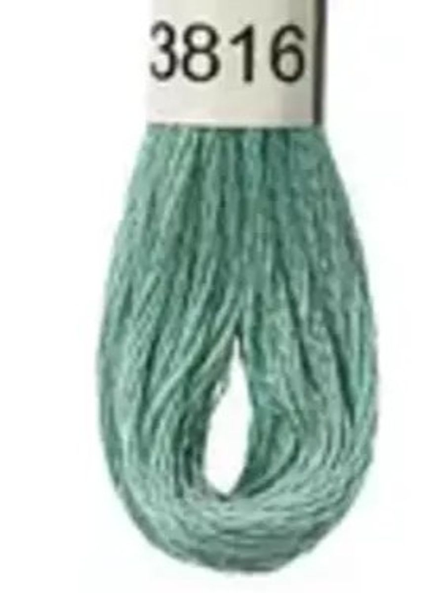 DMC Mouline No. 117 ensfarget brodergarn bomull