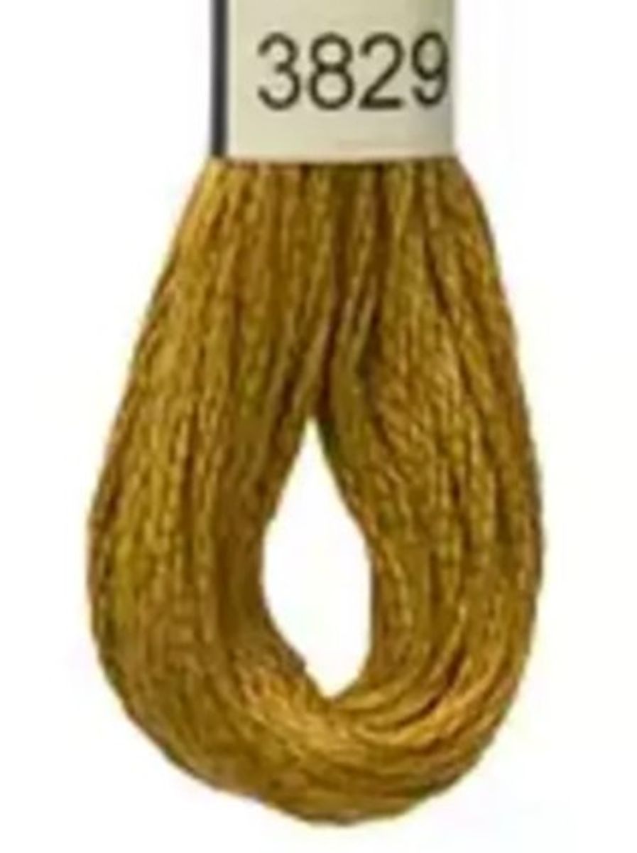 DMC Mouline No. 117 ensfarget brodergarn bomull