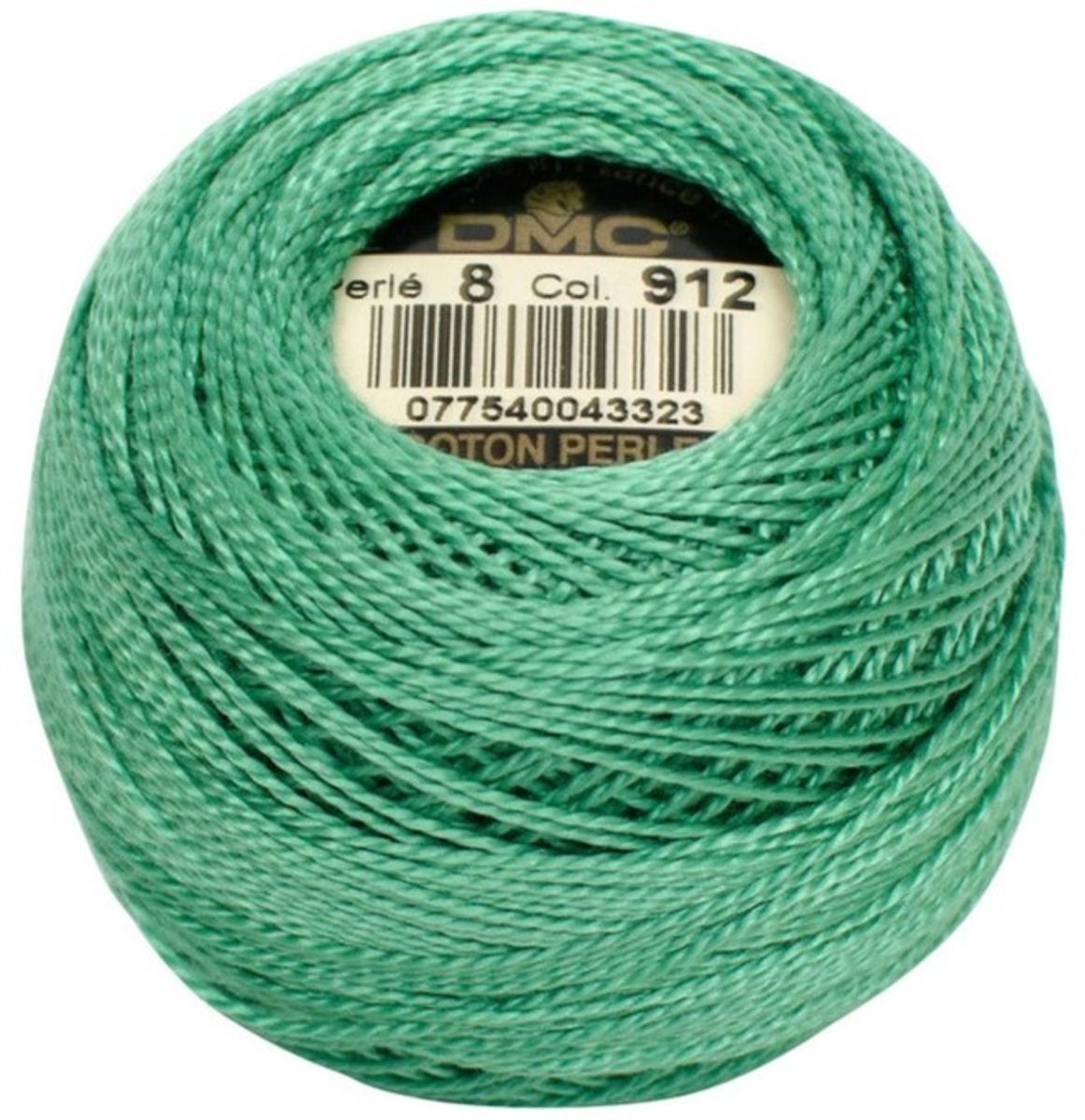 Perlegarn No.  8 DMC 116 Ensfarget bomull - Pearl cotton