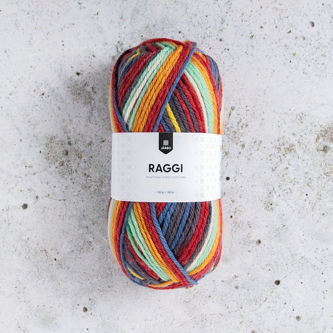 Hovedbilde Raggi Multi sokkegarn fra Järbo